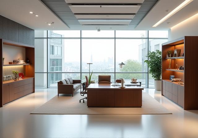 Modern furniture showroom interior of Aristo Decor & Furnishings